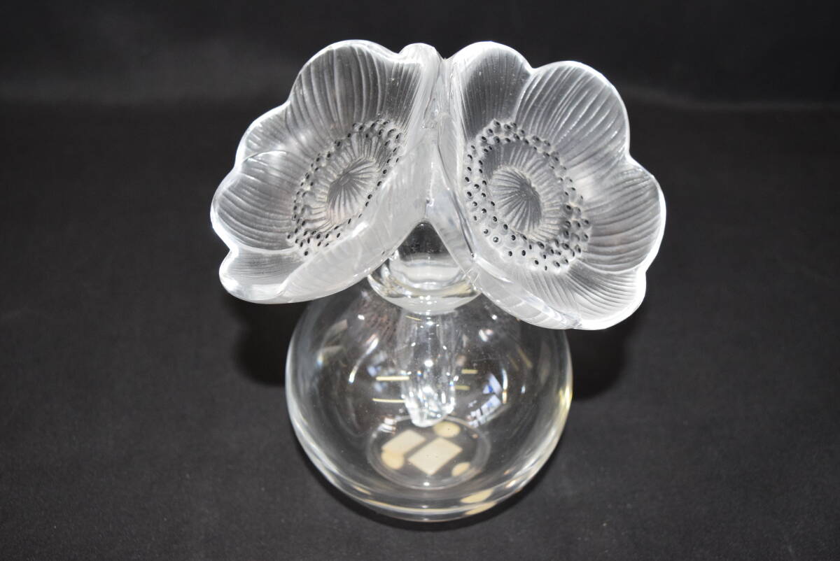 ラリック　LALIQUE アネモネ 香水瓶 M LALIQUE ラリック VASE DEUX ANEMONES アネモネ 香水瓶 フレグランス