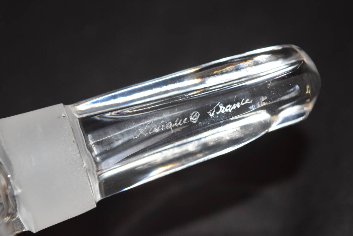 M LALIQUE ラリック VASE DEUX ANEMONES アネモネ 香水瓶 フレグランス