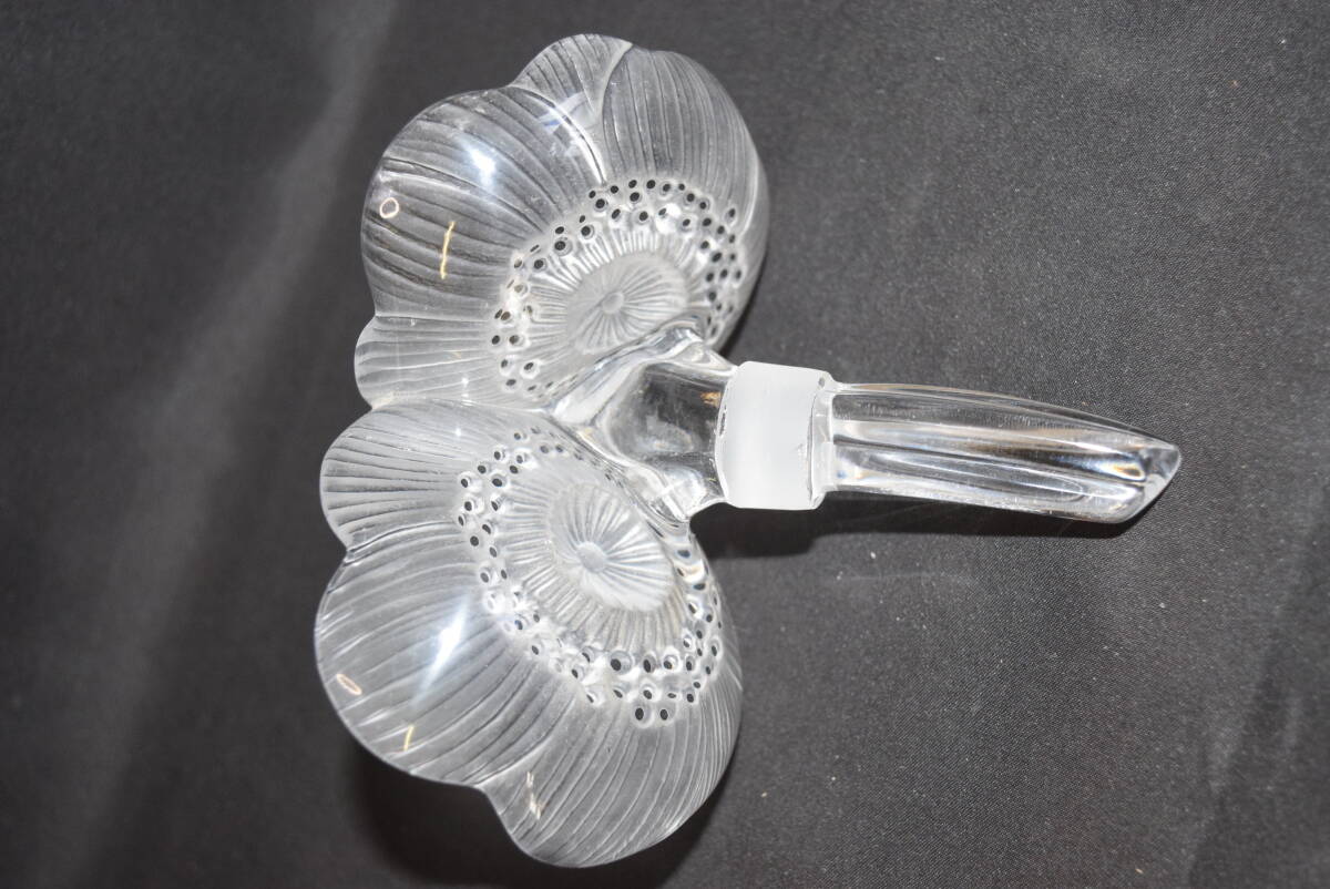 M LALIQUE ラリック VASE DEUX ANEMONES アネモネ 香水瓶 フレグランス