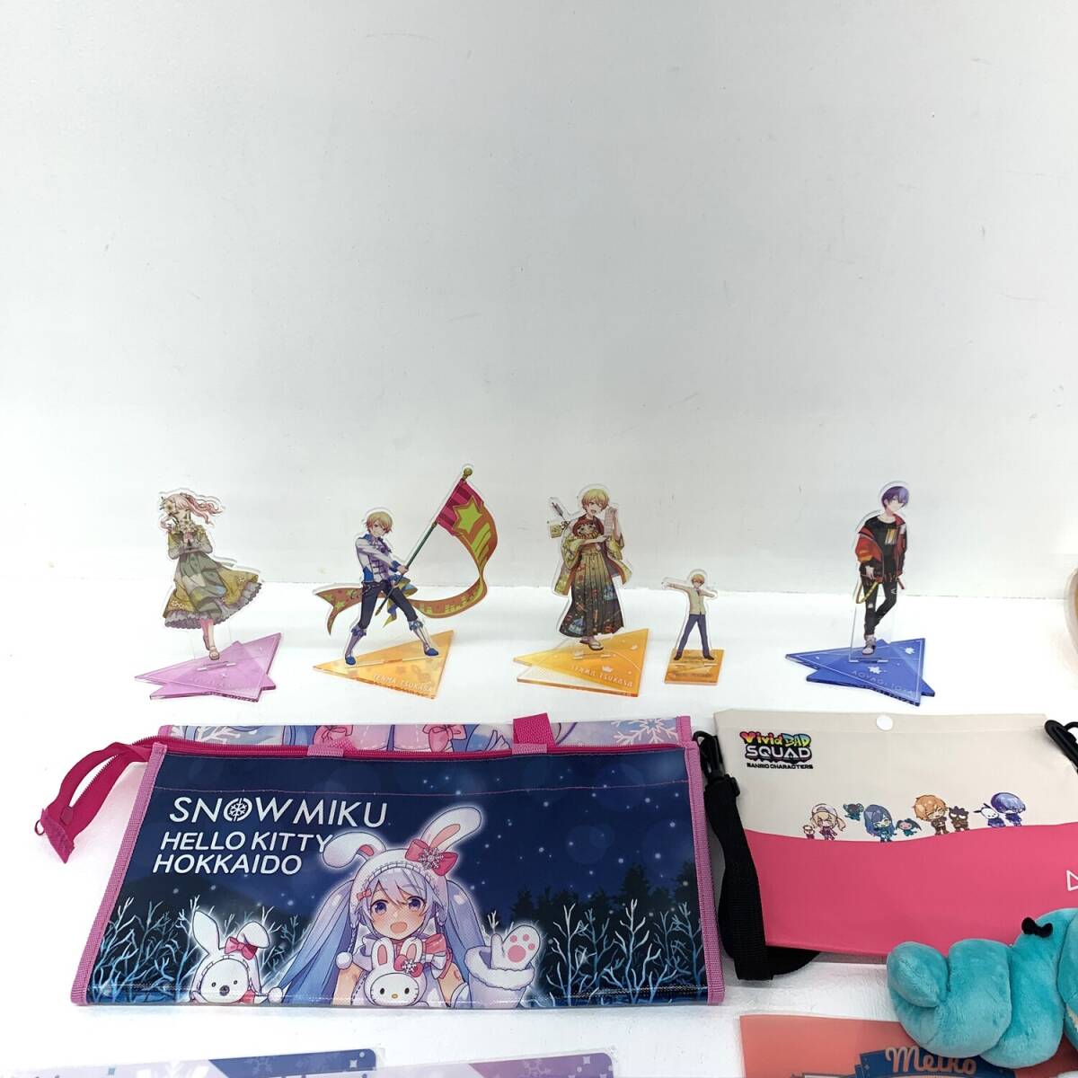 プロセカ　初音ミク　桜ミク　雪ミク　 グッズ　まとめ売り　約340点　大量 中古品】プロセカ 桜ミク等 グッズまとめ 雪ミク 鏡音リン レン 青柳