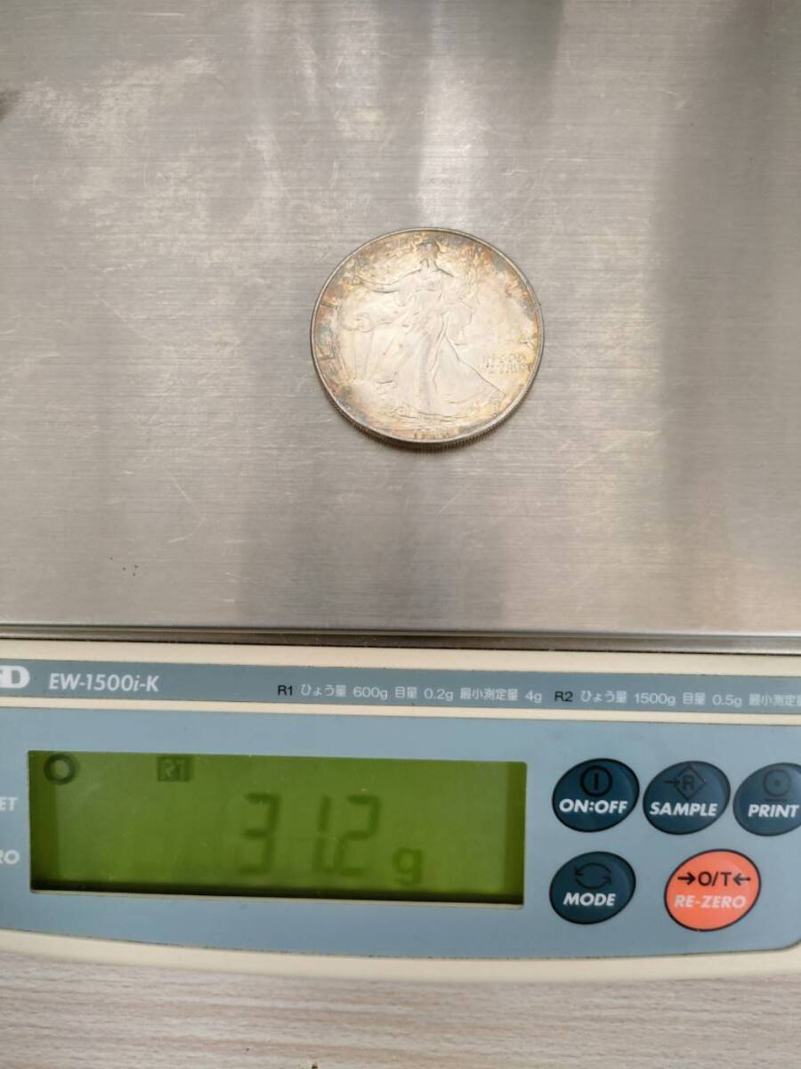イーグル銀貨 1ドル銀貨 1oz 純銀 ウォーキングリバティ コイン・硬貨
