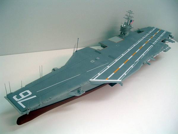 1/350空母ロナルド・レーガンCVN-76完成品(日本)｜売買された