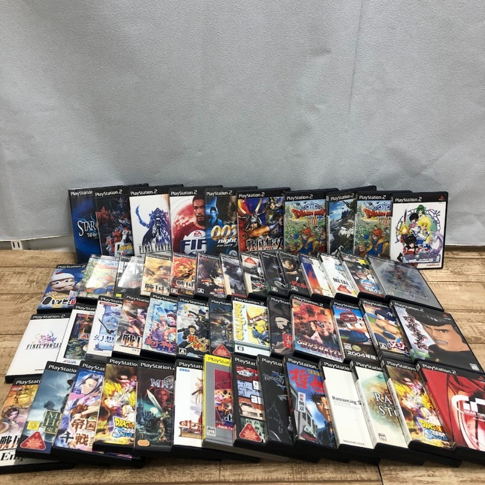 即*K様 j10 ゲームソフト　まとめ　ジャンク DA ジャンク！PS2 ゲームソフト 201本 約31kg PlayStation まとめ 大量