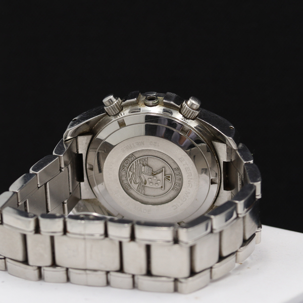 1円 エテルナ スーパーコンチキ AT/自動巻 ボルドー文字盤 クロノグラフ メンズ腕時計 KMR 0068200 10BJT_4