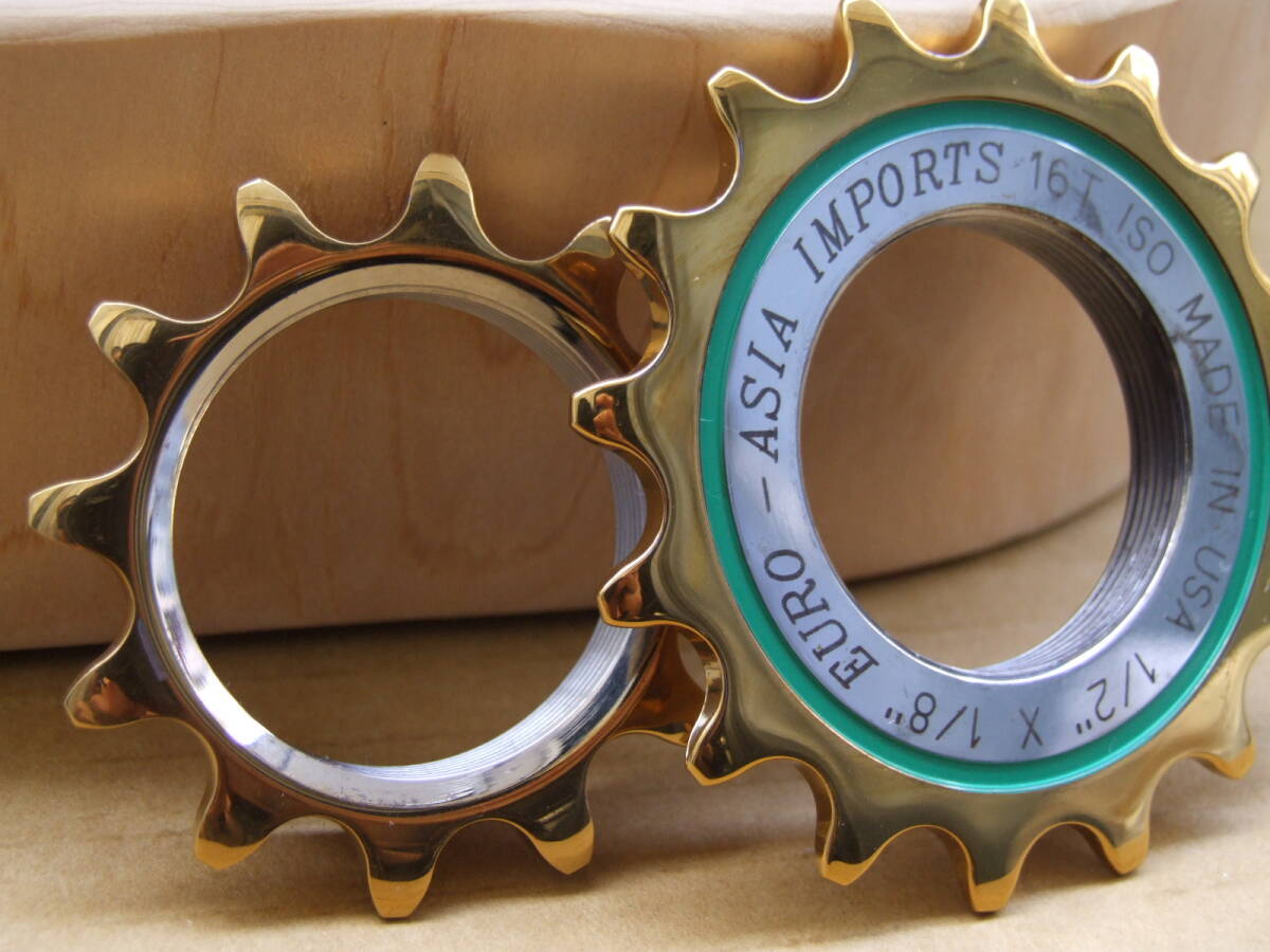 EURO ASIA Gold medal Track cog 新品 ◇送料込みです ◇【終了後24