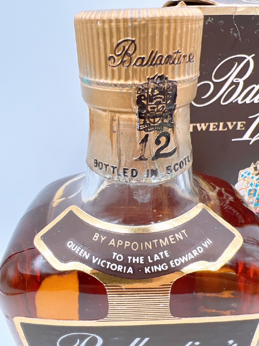 未開栓】Ballantine's バランタイン 12年 VERY OLD SCOTCH WHISKY 40