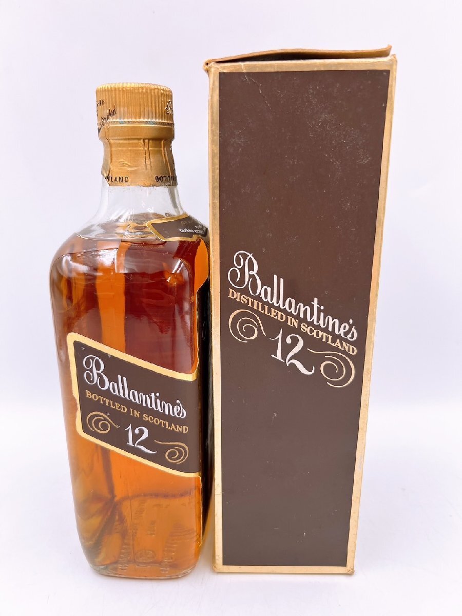 未開栓】Ballantine's バランタイン 12年 VERY OLD SCOTCH WHISKY 40