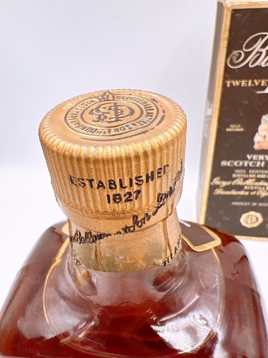 未開栓】Ballantine's バランタイン 12年 VERY OLD SCOTCH WHISKY 40