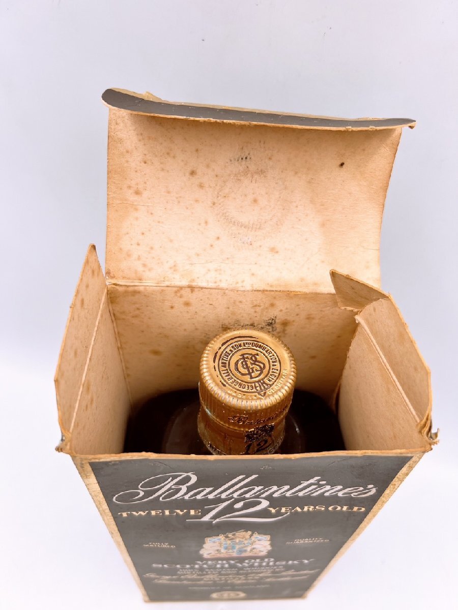 未開栓】Ballantine's バランタイン 12年 VERY OLD SCOTCH WHISKY 40