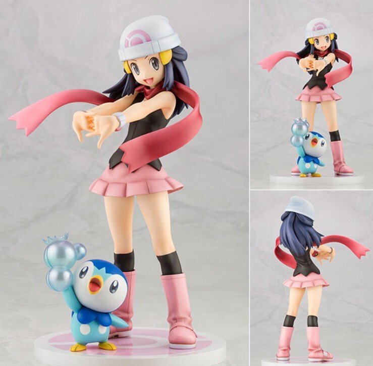 ○ポケモンカード○ヒカリ with ポッチャマ 1/8 完成品フィギュア 新品