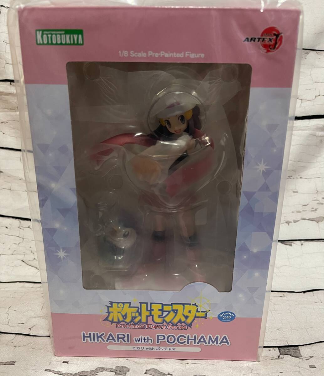 ○ポケモンカード○ヒカリ with ポッチャマ 1/8 完成品フィギュア 新品