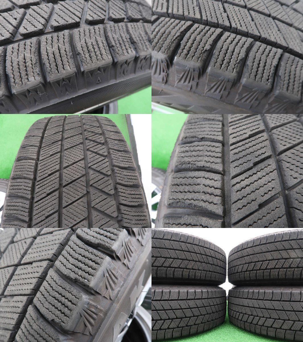 4本 トヨタ 50 プリウス 純正 15インチ 6.5J +40 5H 100 スタッドレス