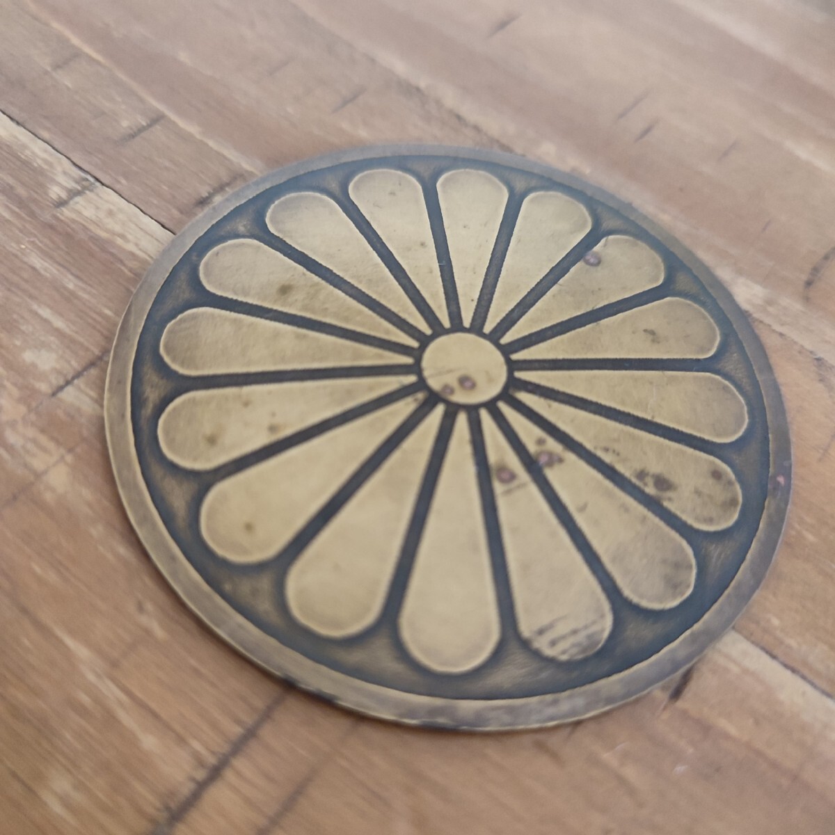 z1 z2 タンクキャップ エンブレム 真鍮 kz1000 kz900 z900rs kh