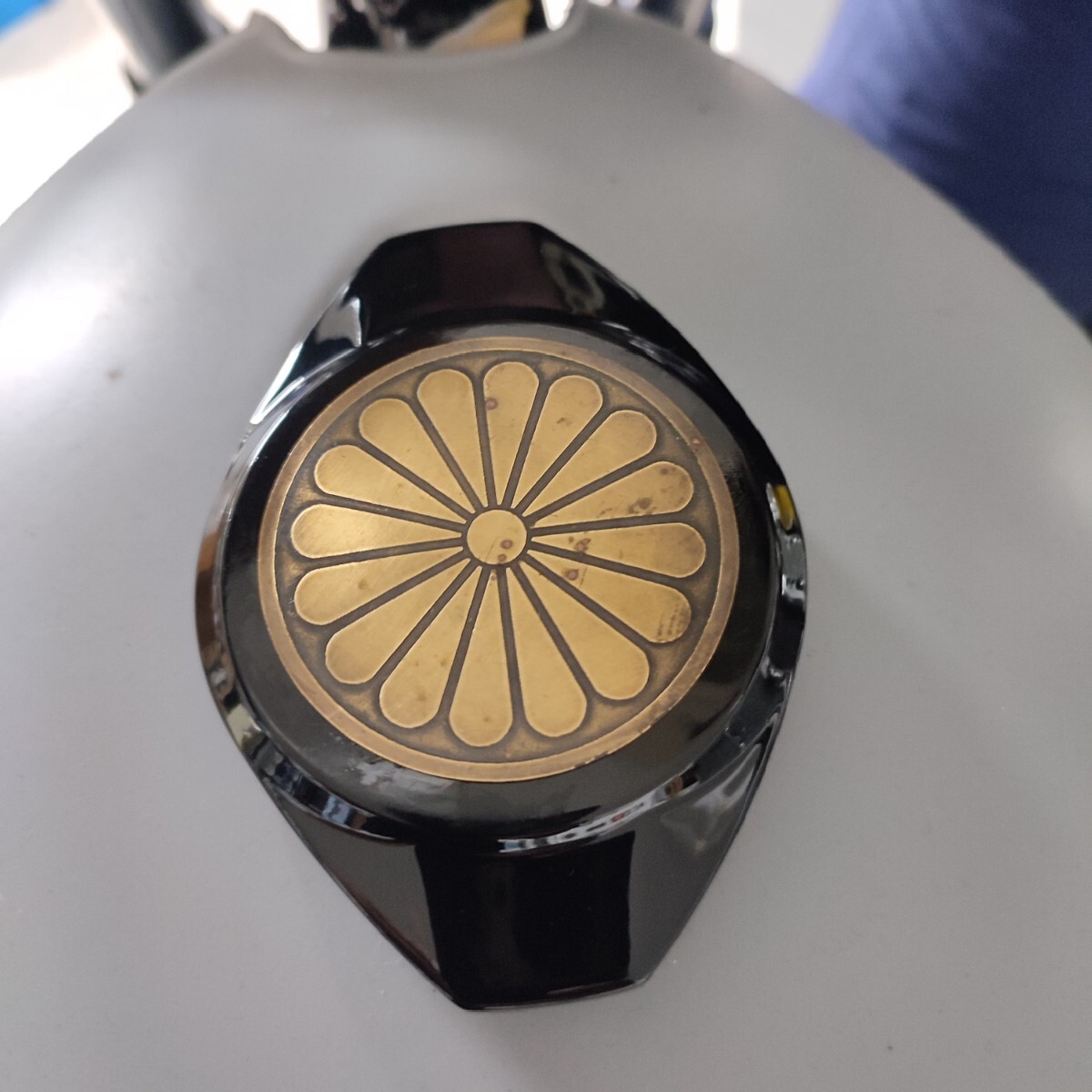 z1 z2 タンクキャップ エンブレム 真鍮 kz1000 kz900 z900rs kh