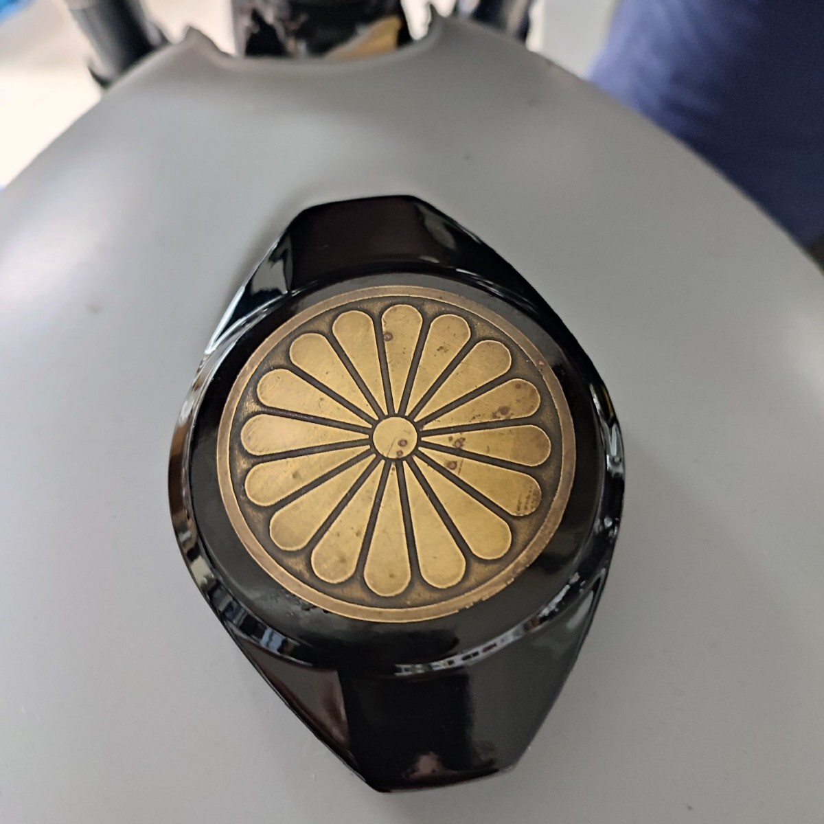 z1 z2 タンクキャップ エンブレム 真鍮 kz1000 kz900 z900rs kh