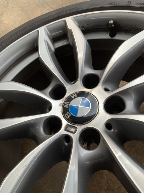 BMW 純正品 オプション品 Mスポーツ F25X3 F26X4 PCD120 5穴 ８.5J＋38 ９.5J＋48 オマケタイヤ付き_5