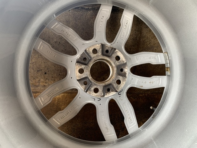 BMW 純正品 オプション品 Mスポーツ F25X3 F26X4 PCD120 5穴 ８.5J＋38 ９.5J＋48 オマケタイヤ付き_9