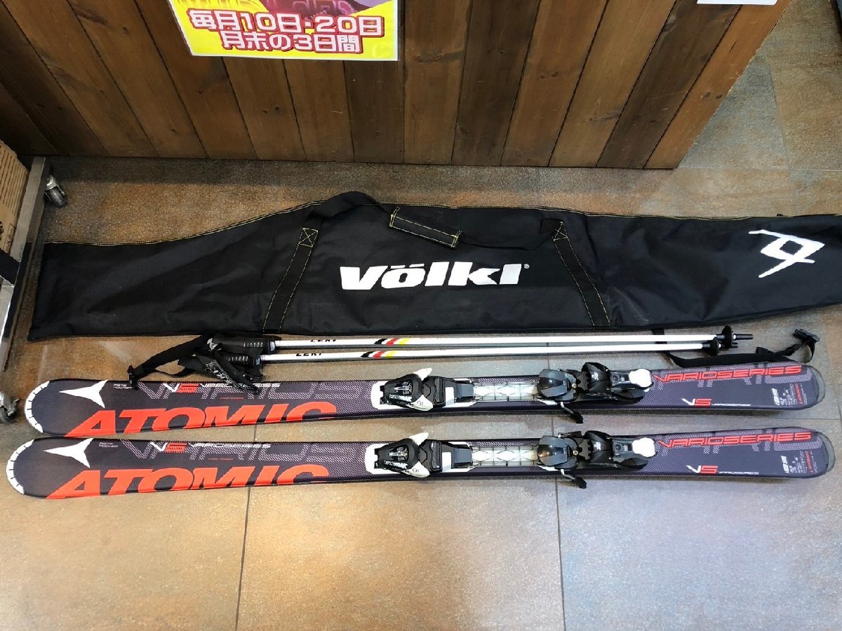 ATOMIC VS VARIOSERIES 159cm スキー板 ◇ATOMIC アトミック スキー板 VARIO SERIES 159cm ビンディング付き