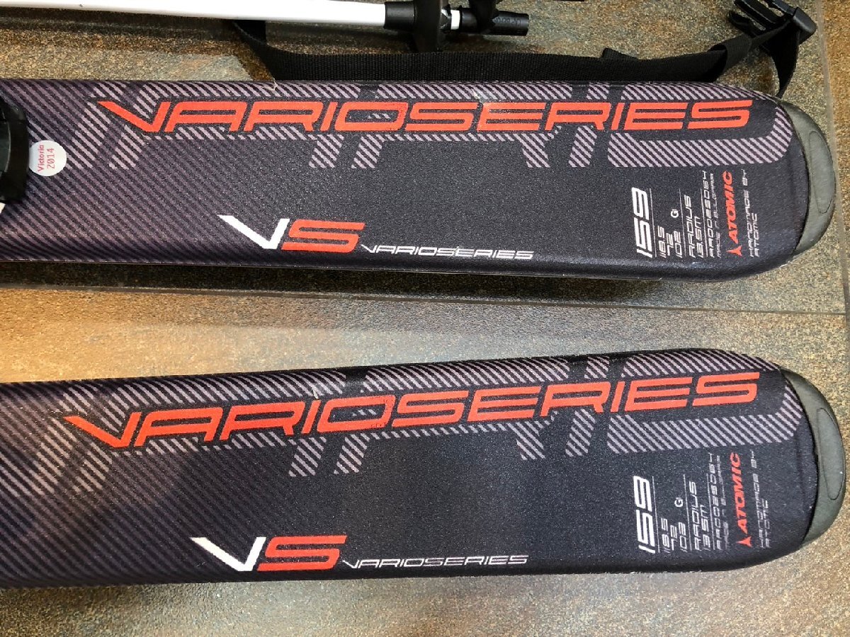 ◇ATOMIC アトミック スキー板 VARIO SERIES 159cm ビンディング付き