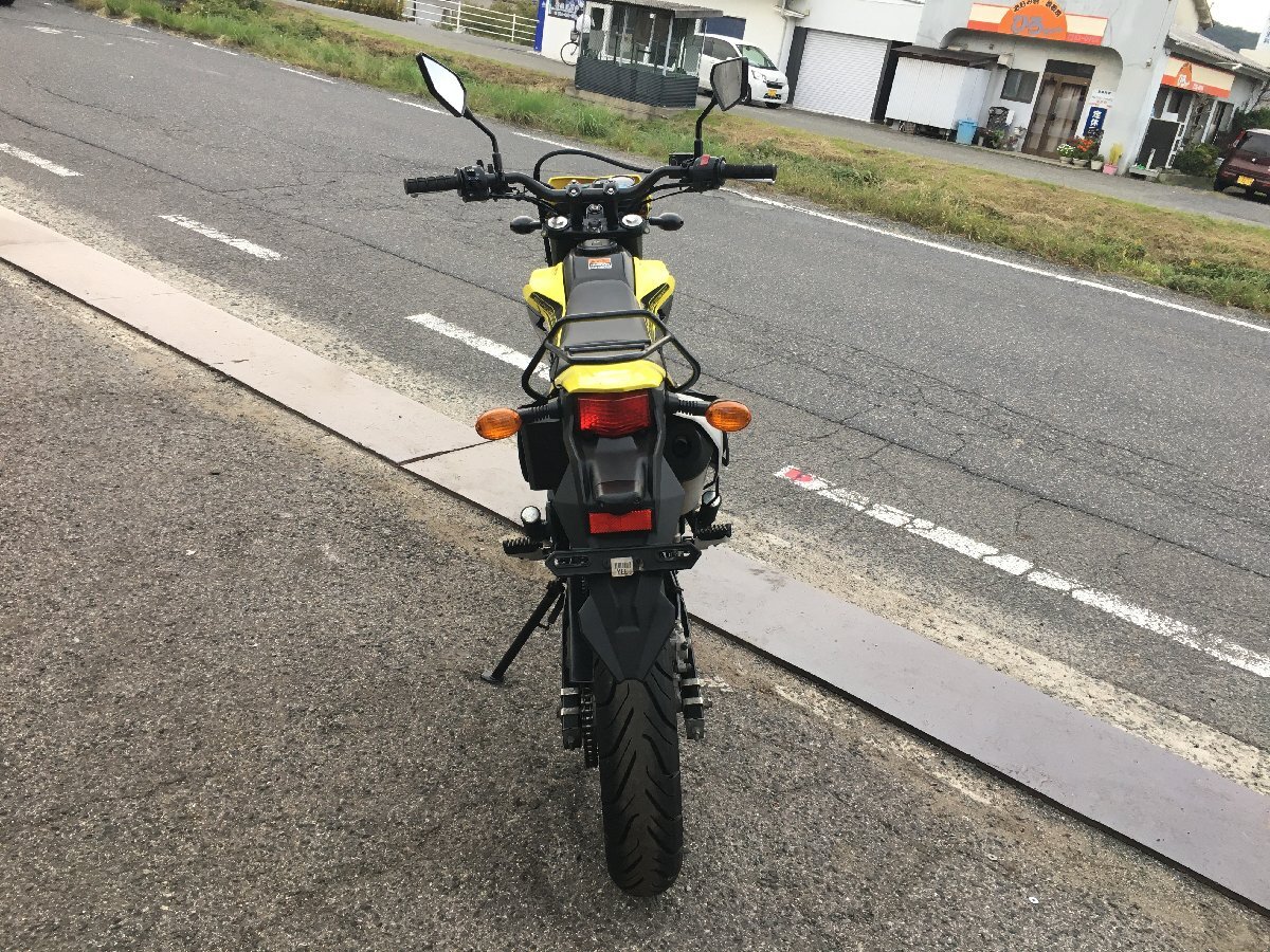 カワサキ Dトラッカー150 LX150H 実動 0 福山市 瀬戸町 書付 吹け