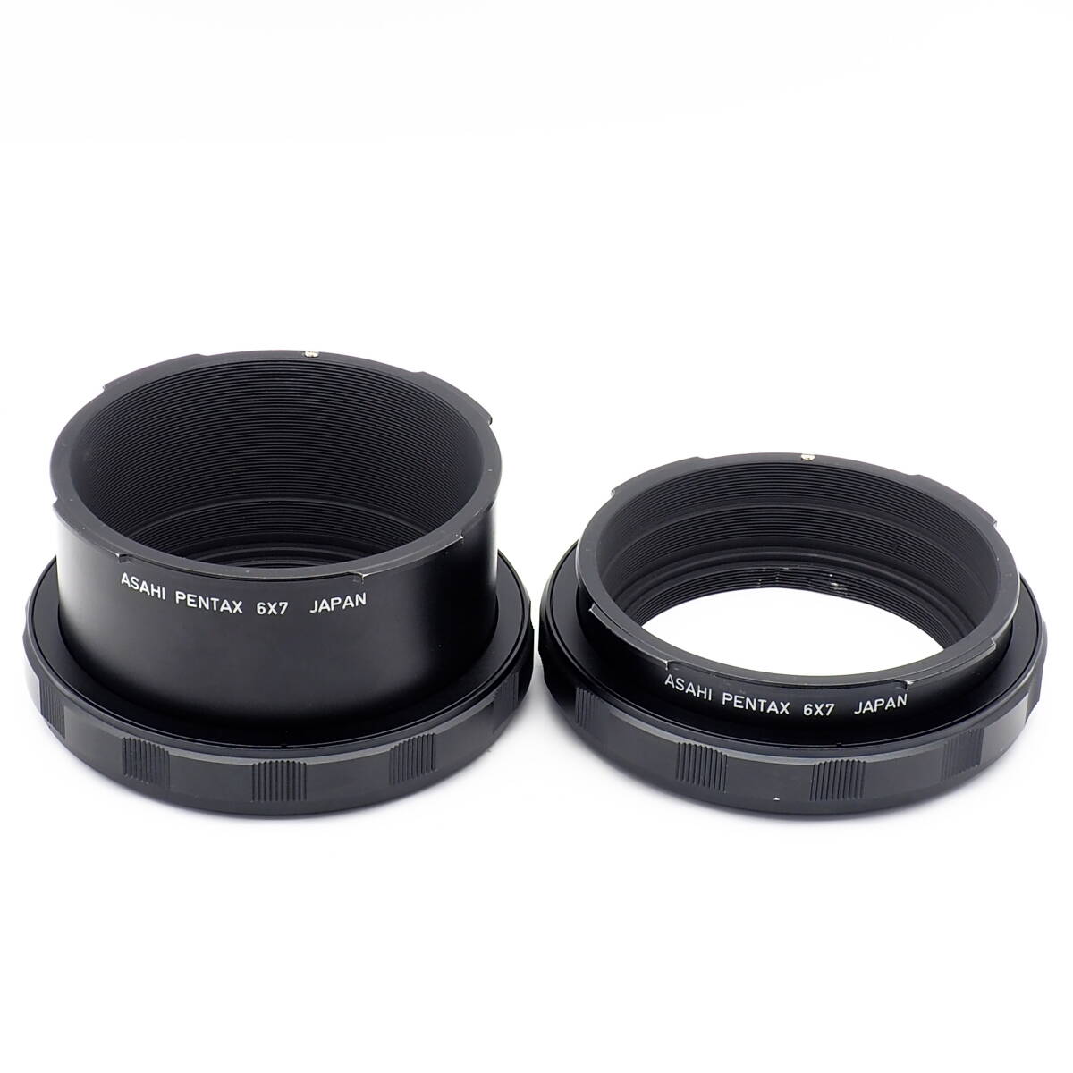 ASAHI PENTAX 67 6x7 外爪レンズ用 接写リング 2コセット for TAKUMAR