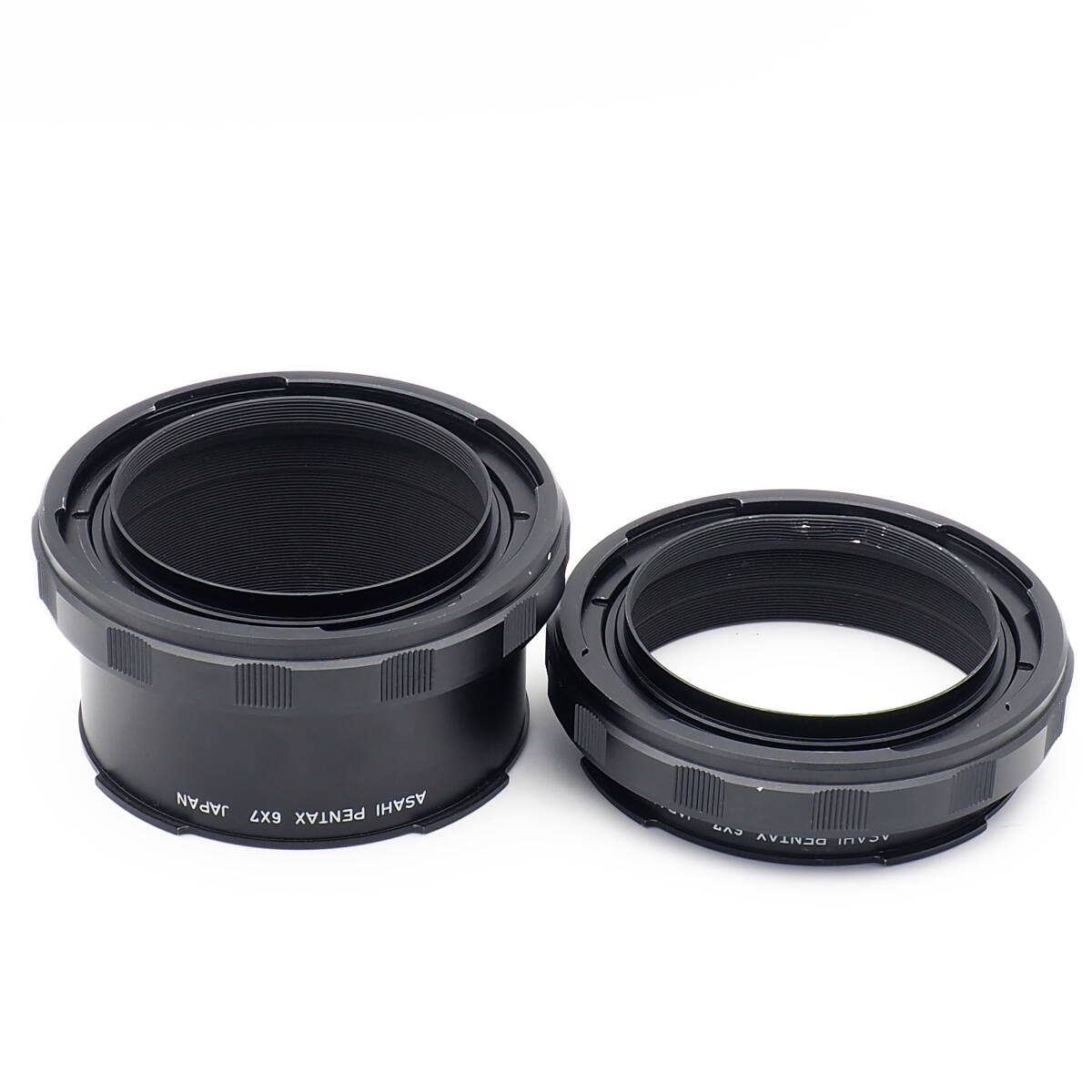 ASAHI PENTAX 67 6x7 外爪レンズ用 接写リング 2コセット for TAKUMAR