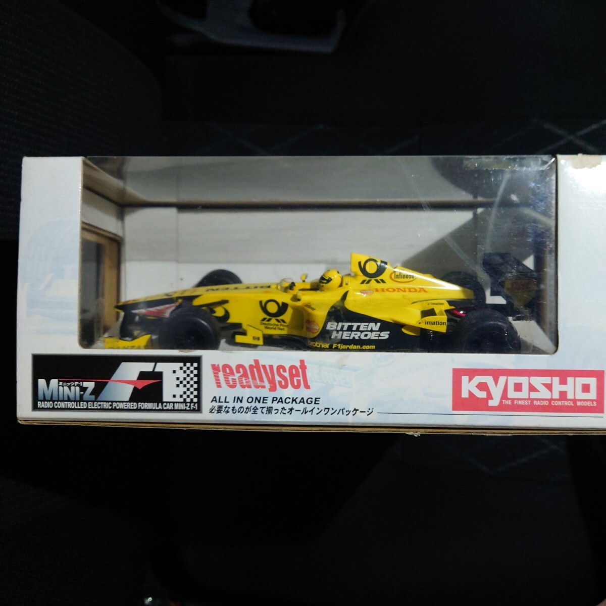 MINI-Z F1 JORDAN Racer Honda 京商 Super - Yahoo!オークション OLD