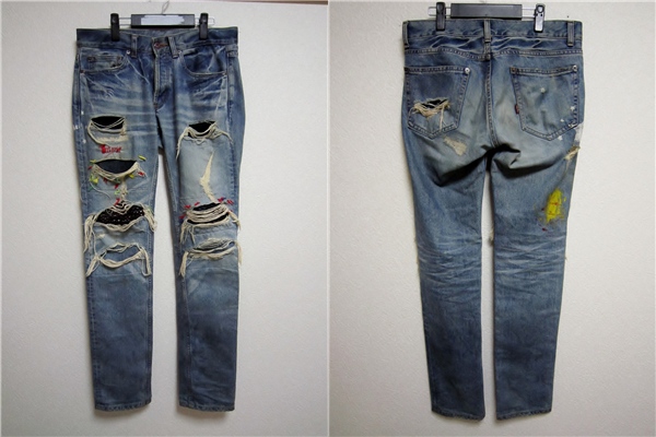 HYDE着☆tetei テテイ ど根性デニム 29 ヒステリックグラマー(ボトムス  