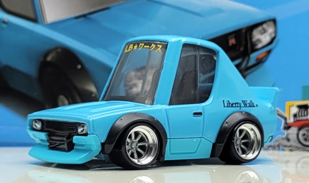 ホットウィール 日産 スカイライン改 2000GT-R ケンメリ2Dr リバティ