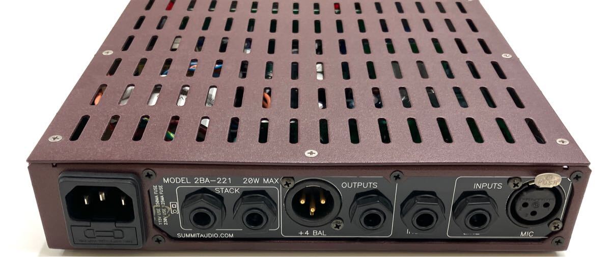 【送料込み！】Summit Audio 2BA-221 マイクプリアンプ 中古品_2