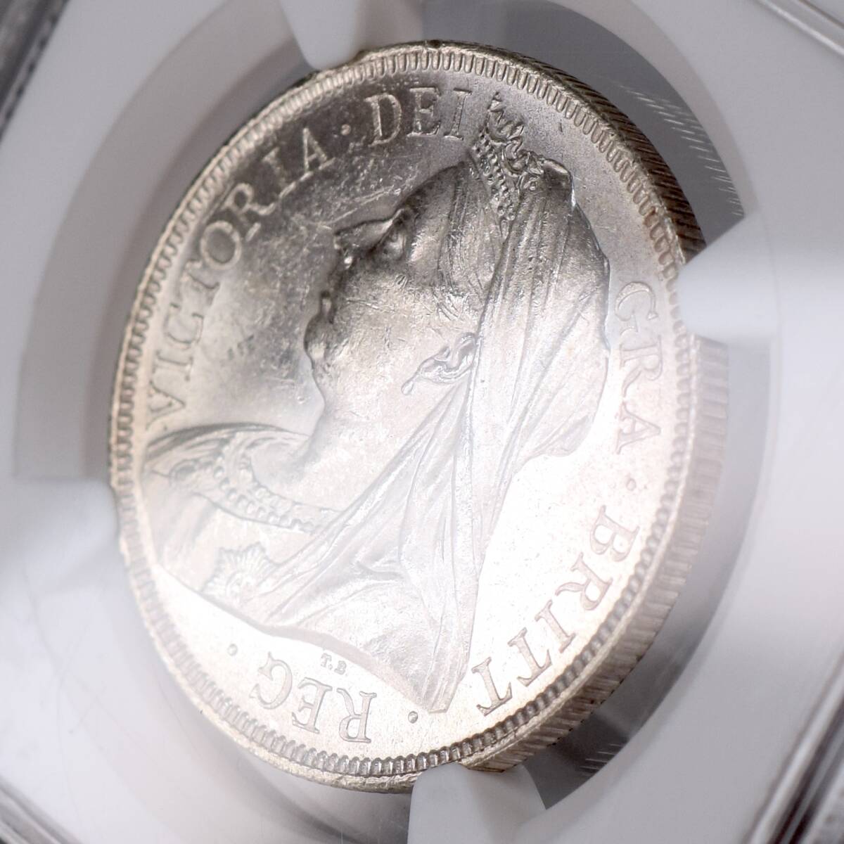 ☆1円スタート！【発行初年度/NGC MS63】1893年 イギリス ヴィクトリア