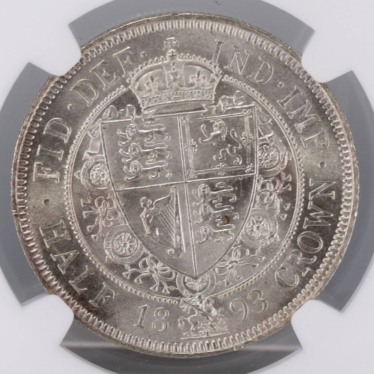 ☆1円スタート！【発行初年度/NGC MS63】1893年 イギリス ヴィクトリア