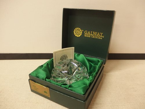 1140198w【GALWAY IRISH CRYSTAL ゴールウェイ ガラス ペーパー