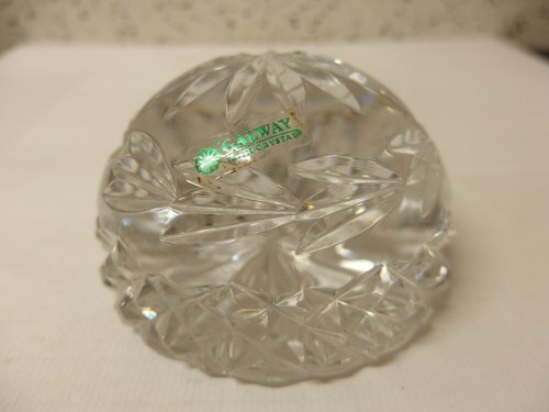 ゴールウェイ　クリスタルガラス　ペーパーウェイト　アイルランド 文鎮 1140198w【GALWAY IRISH CRYSTAL ゴールウェイ ガラス ペーパー