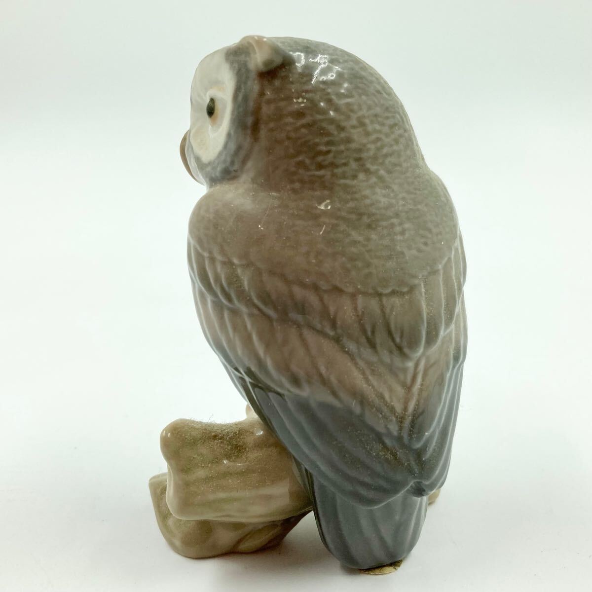 G510 リヤドロ LLADRO 幸運のフクロウ フィギュリン 陶器置物 梟