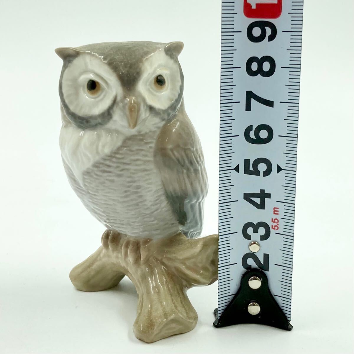 G510 リヤドロ LLADRO 幸運のフクロウ フィギュリン 陶器置物 梟