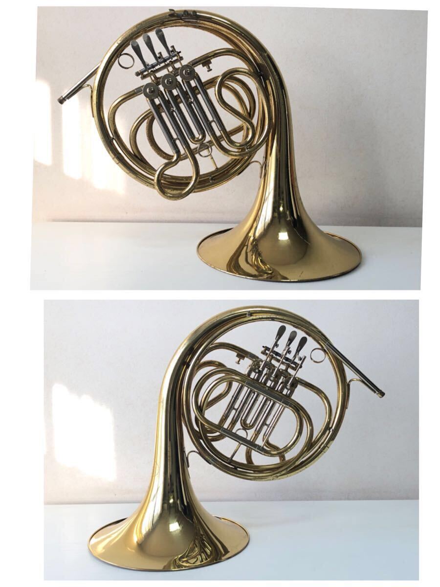 BESSON LONDON 600 JOSEF LIDL BRNO ホルン ハードケース付 金管楽器