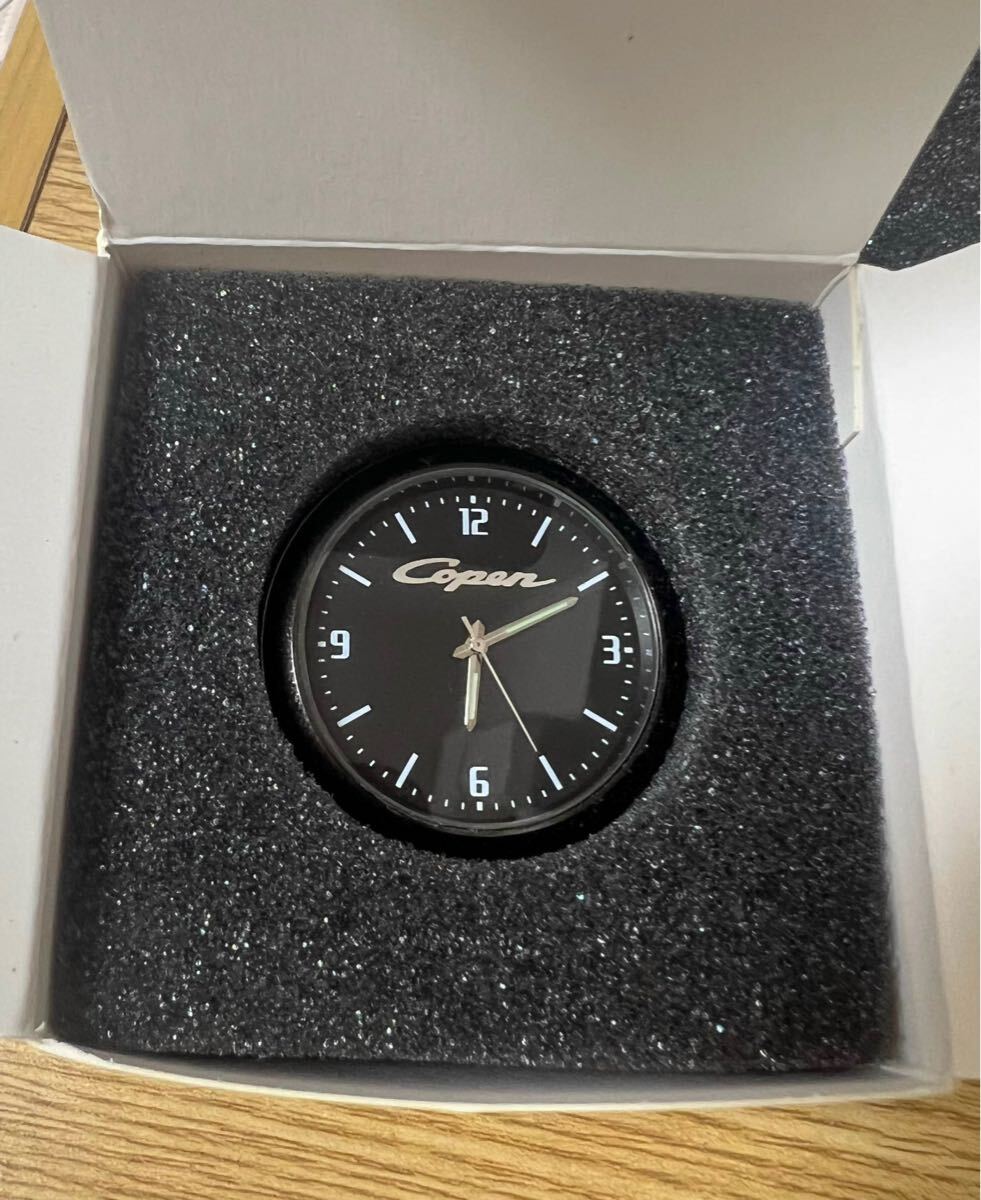 コペン ブラック 車内蓄光時計 Copen ダイハツ L880K LA400K_3