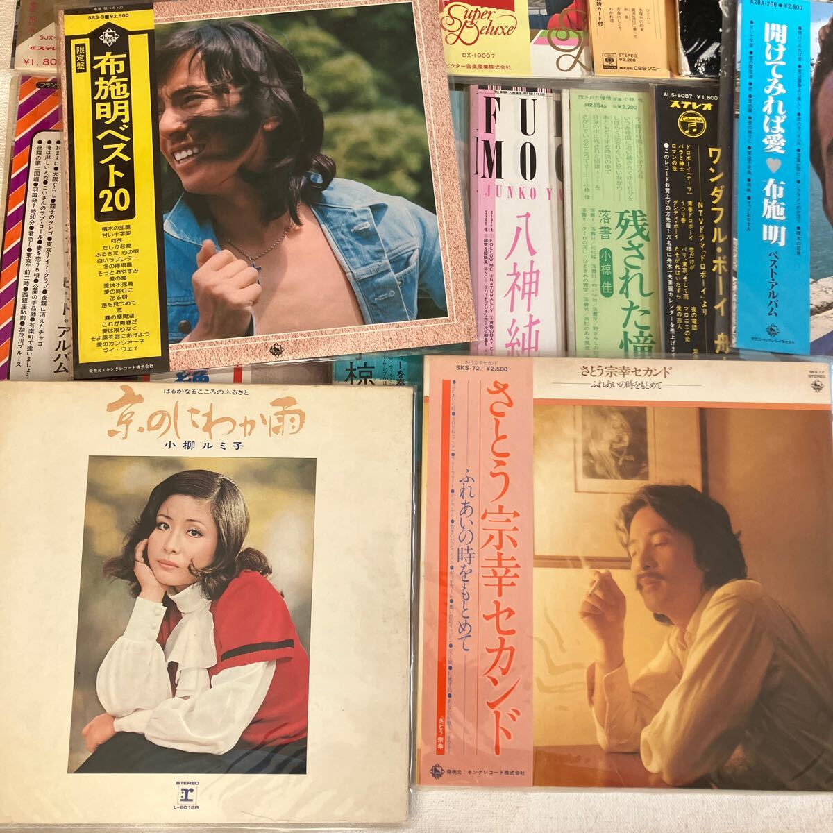 c138 80 昭和レトロ LP レコード まとめて 大量セット 日本歌謡 森進一