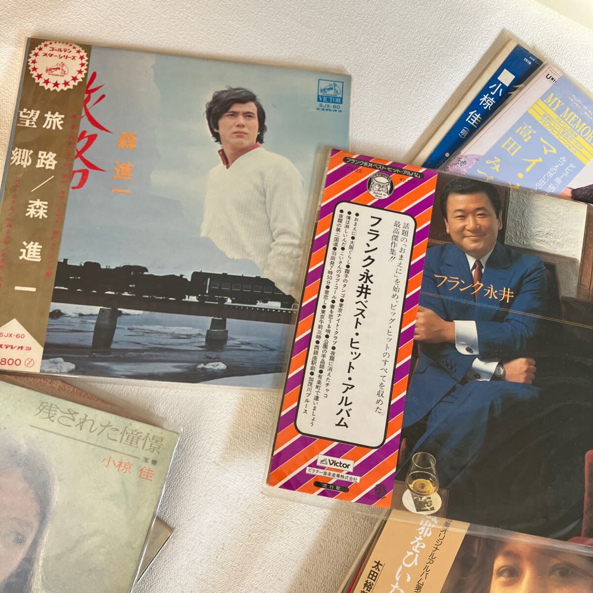 c138 80 昭和レトロ LP レコード まとめて 大量セット 日本歌謡 森進一