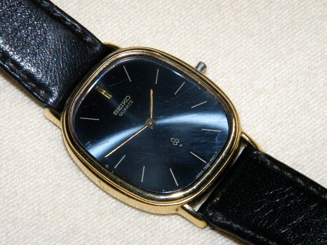 SEIKO 腕時計　14K 刻印　7828-8040 o品名o SEIKO セイコー 14K 刻印 クォーツ腕時計 7820-5470 文字盤 紺