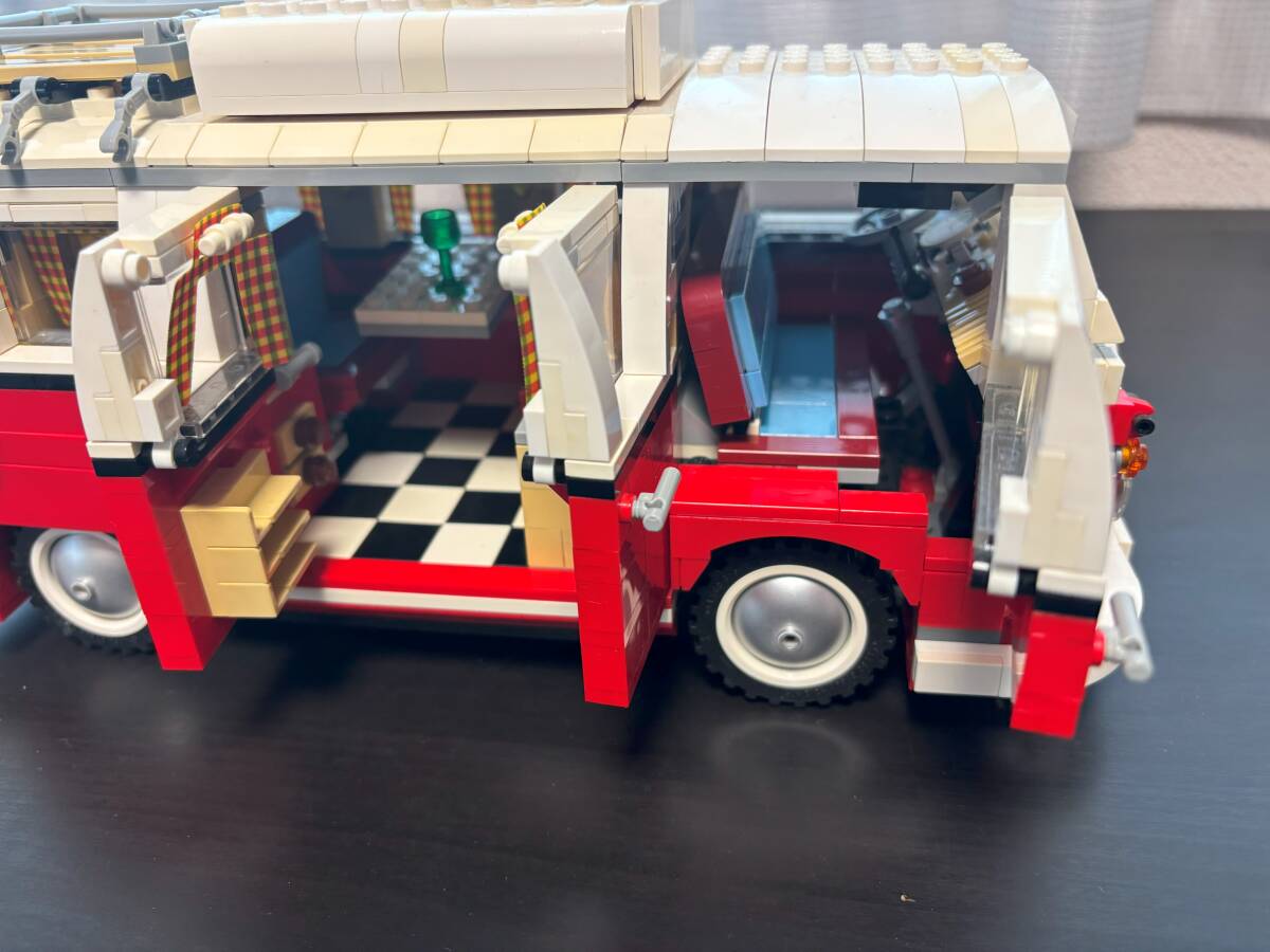 組立済 LEGO 10220 クリエイターフォルクスワーゲンTIキャンパーヴァン_4