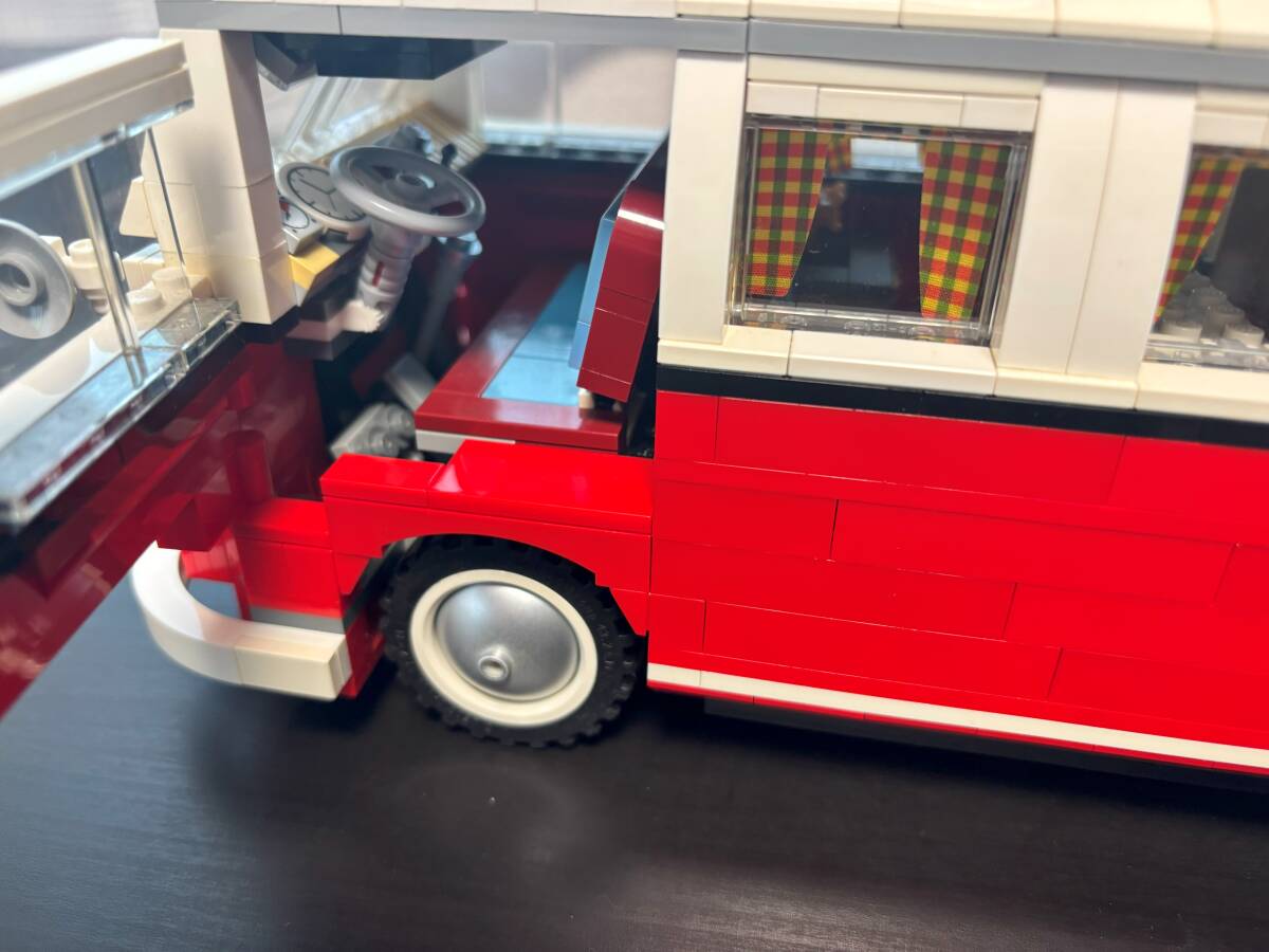 組立済 LEGO 10220 クリエイターフォルクスワーゲンTIキャンパーヴァン_6
