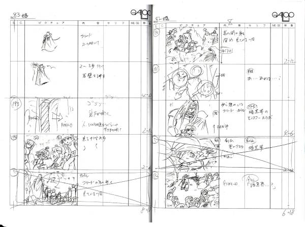 遊戯王デュエルモンスターズGX 絵コンテ7冊セット 設定資料(や行