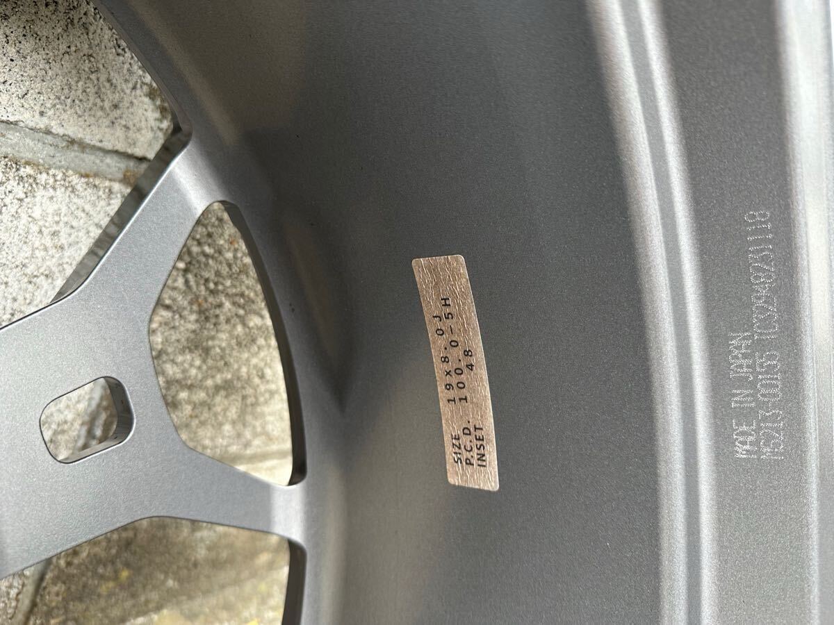 GR19インチ鍛造アルミホイール＆FALKEN AZENIS FK510 215/35R19 GR86