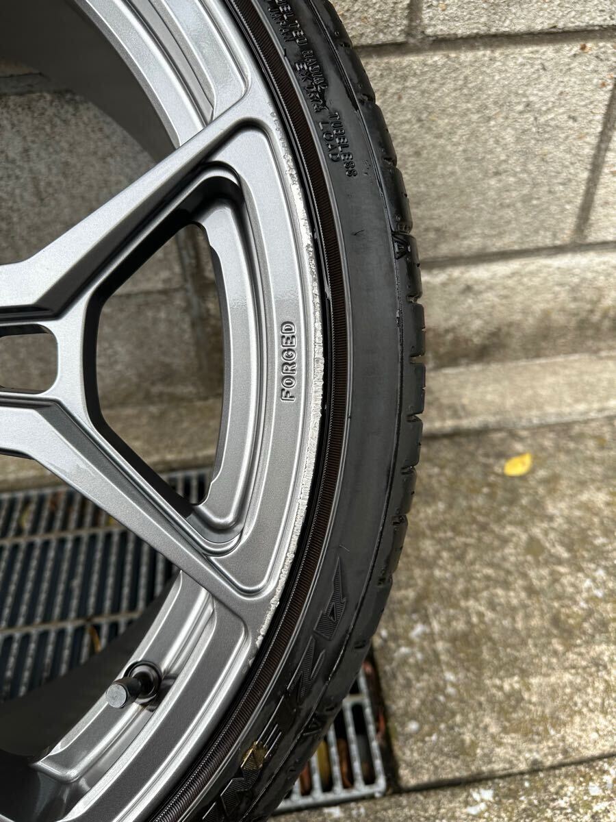 GR19インチ鍛造アルミホイール＆FALKEN AZENIS FK510 215/35R19 GR86