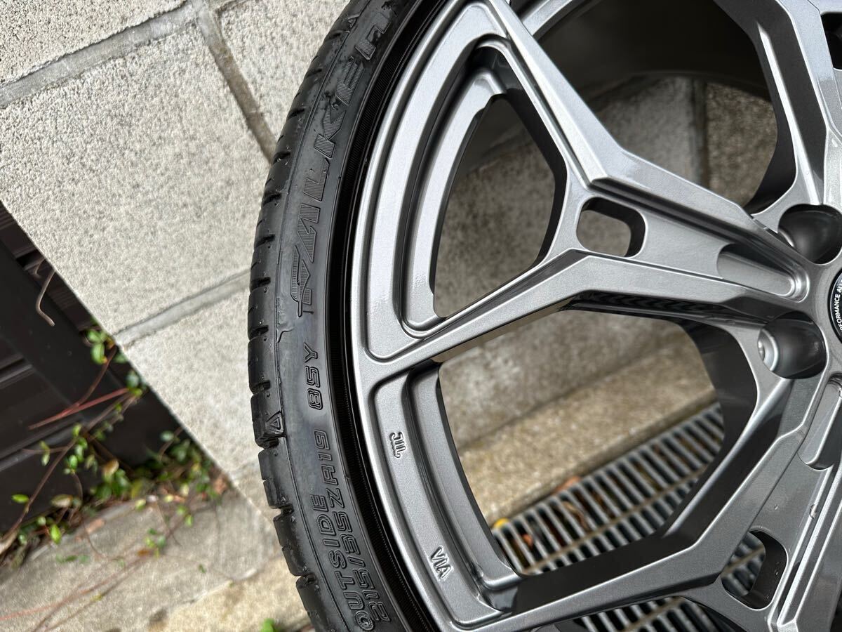 GR19インチ鍛造アルミホイール＆FALKEN AZENIS FK510 215/35R19 GR86