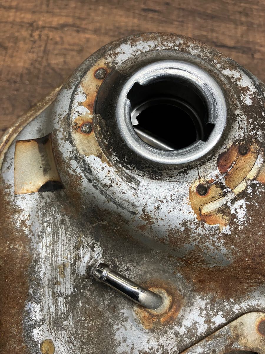 【34J】中サビなし AF35 AF34 ライブDio 後期 純正 ガソリンタンク 燃料タンク フューエルタンク タンク ライブディオ DIO ZX ディオ_4