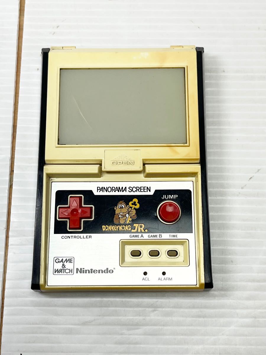 ◎1円〜Nintendo ゲームウォッチ ドンキーコングジュニア CJ-93 動作
