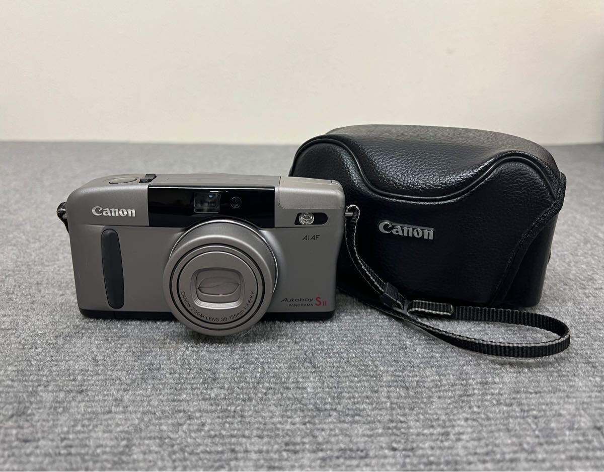CANON キヤノンカメラ Autoboy PANORAMA SⅡ Ai AF 38-135mm 1：3.6-8.9 純正ケース付 キャノン_1